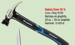 Canadian Tire 20-oz Graphite Hammer offer