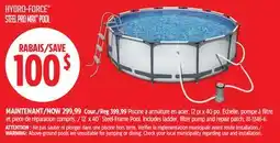 Canadian Tire 12´ x 40˝ Steel-Frame Pool offer