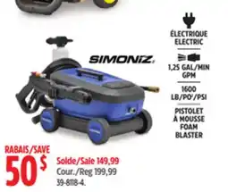 Canadian Tire Simoniz Electric offer