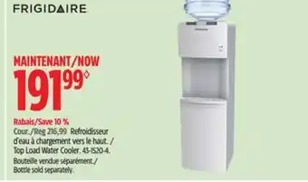 Canadian Tire Frigidaire Top Load Water Cooler offer