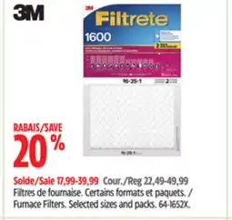Canadian Tire Furnace Filters offer
