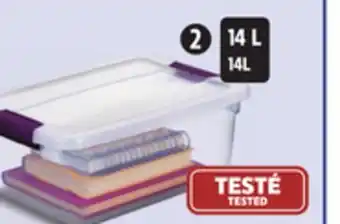Canadian Tire Sterilite Clearview Tote with Latch offer