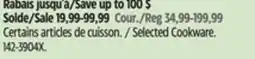 Canadian Tire Heritage-the-rock Selected Cookware offer