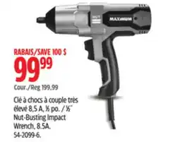 Canadian Tire Maximum Nut-Busting Impact Wrench offer