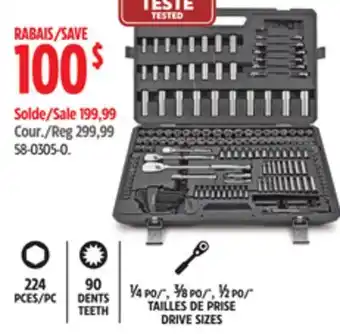 Canadian Tire MAXIMUM Professional Grade Socket offer
