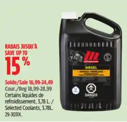 Canadian Tire Motomaster Selected Coolants, 3.78L offer