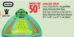 Canadian Tire Rocky Mountain River Race Bouncer offer