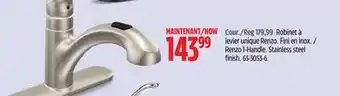 Canadian Tire Moen Renzo 1-Handle offer