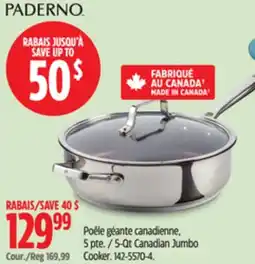 Canadian Tire 5-Qt Canadian Jumbo Cooker offer