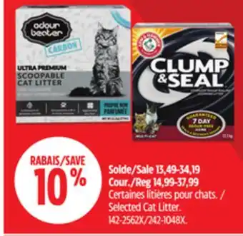 Canadian Tire Arm-Hammer Selected Cat Litter offer