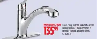 Canadian Tire MOEN Renzo 1-Handle offer