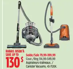 Canadian Tire Noma Canister Vacuums offer