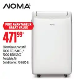 Canadian Tire Noma 7000-BTU SACC Portable Air offer