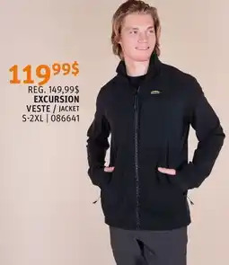 Go Sport EXCURSION VESTE Chlorophylle offer