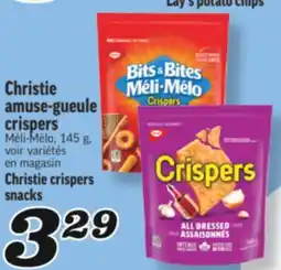 Marché Richelieu CHRISTIE AMUSE-GUEULE CRISPERS | CHRISTIE CRISPERS SNACKS offer
