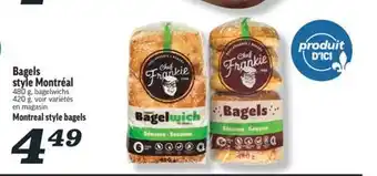 Marché Richelieu BAGELS STYLE MONTRÉAL | MONTREAL STYLE BAGELS offer