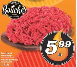 Marché Richelieu BOEUF HACHÉ EXTRA‑MAIGRE | EXTRA LEAN GROUND BEEF offer