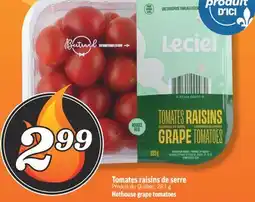 Marché Richelieu TOMATES RAISINS DE SERRE | HOTHOUSE GRAPE TOMATOES offer