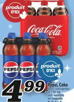 Marché Richelieu PEPSI, COKE | SOFT DRINK offer