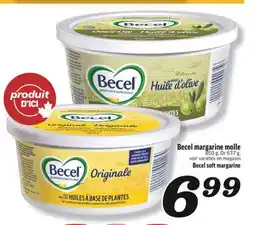 Marché Richelieu BECEL MARGARINE MOLLE | BECEL SOFT MARGARINE offer