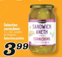 Marché Richelieu SELECTION CORNICHONS | SELECTION PICKLES offer