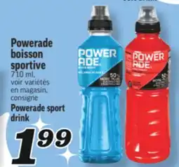 Marché Richelieu POWERADE BOISSON SPORTIVE | POWERADE SPORT DRINK offer