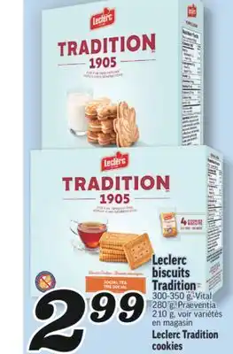 Marché Richelieu LECLERC BISCUITS TRADITION | LECLERC TRADITION COOKIES offer