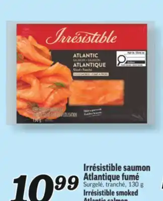 Marché Richelieu IRRÉSISTIBLE SAUMON ATLANTIQUE FUMÉ | IRRÉSISTIBLE SMOKED ATLANTIC SALMON offer