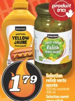 Marché Richelieu SELECTION RELISH VERTE SUCRÉE | SELECTION SWEET GREEN RELISH offer