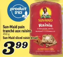 Marché Richelieu SUN-MAID PAIN TRANCHÉ AUX RAISINS | SUN-MAID SLICED RAISIN BREAD offer