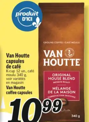 Marché Richelieu VAN HOUTTE CAPSULES DE CAFÉ | VAN HOUTTE COFFEE CAPSULES offer