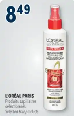Familiprix L'ORÉAL PARIS Selected hair products offer