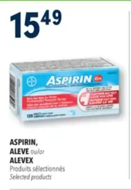 Familiprix ASPIRIN, Selected products offer