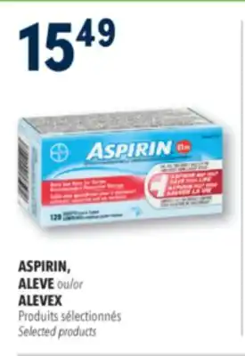 Familiprix ASPIRIN, Selected products offer