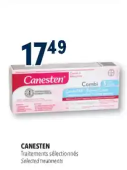 Familiprix CANESTEN, Traitements Selected treatments offer
