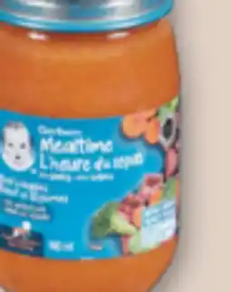 Familiprix GERBER, Selected baby foods offer