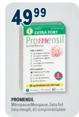 Familiprix PROMENSIL, Extra strength, 60 tablets offer