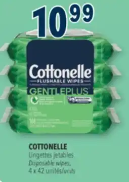 Familiprix COTTONELLE, Disposable wipes, 4 x 42 units offer