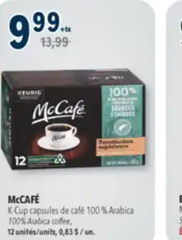 Familiprix McCAFÉ, 100% Arabica coffee, 12 units offer