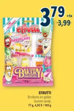 Familiprix EFRUTTI Gummi candy, 77 g offer