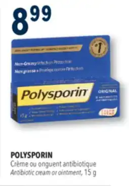 Familiprix POLYSPORIN Antibiotic cream or ointment, 15 g offer