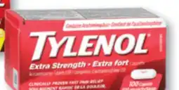 Familiprix TYLENOL Acetaminophen, 500 mg, 100 caplets or tablets offer