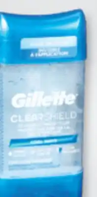 Familiprix GILLETTE Selected antiperspirants or deodorants offer