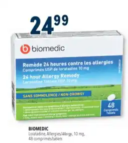 Familiprix BIOMEDIC Loratadine, Allergy, 10 mg, 48 tablets offer