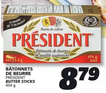 IGA BUTTER STICKS offer