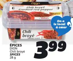 IGA SPICES offer