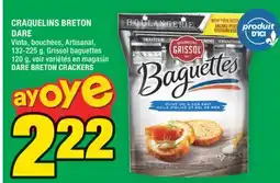 Super C CRAQUELINS BRETON DARE | DARE BRETON CRACKERS offer