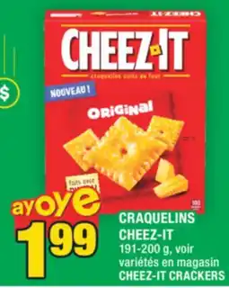 Super C CRAQUELINS CHEEZ-IT | CHEEZ-IT CRACKERS offer