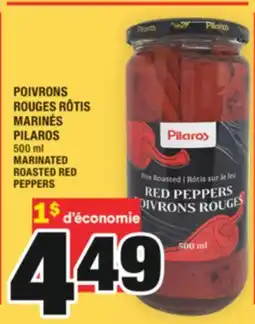 Super C POIVRONS ROUGES RÔTIS MARINÉS PILAROS | MARINATED ROASTED RED PEPPERS offer