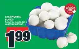 Super C CHAMPIGNONS BLANCS | WHITE MUSHROOMS offer